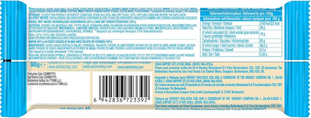 Detalle 2 de Hershey Reese's Cookies 'n' Creme White Chocolate Bar 90 g