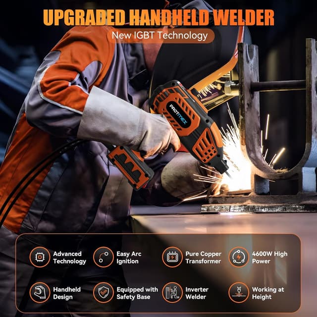 Thumbnail 1 de Portable Handheld Welder 110V