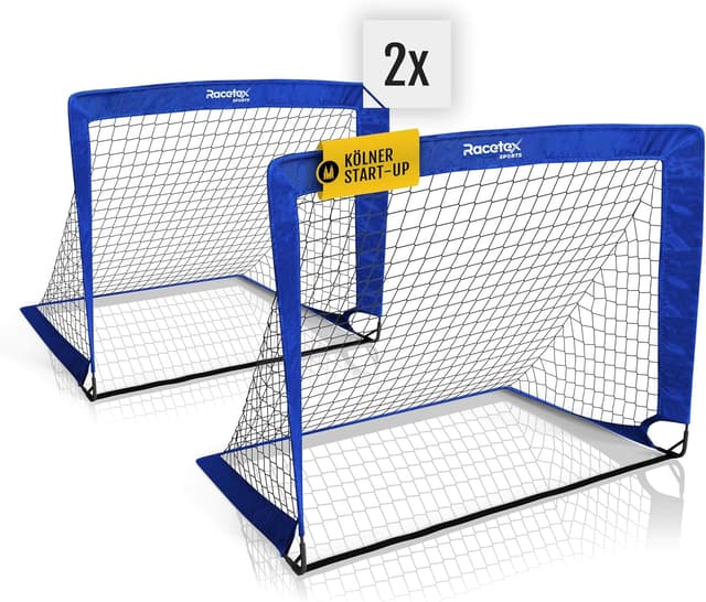 Detalle de Racetex 2er Fußballtor Set für Kinder