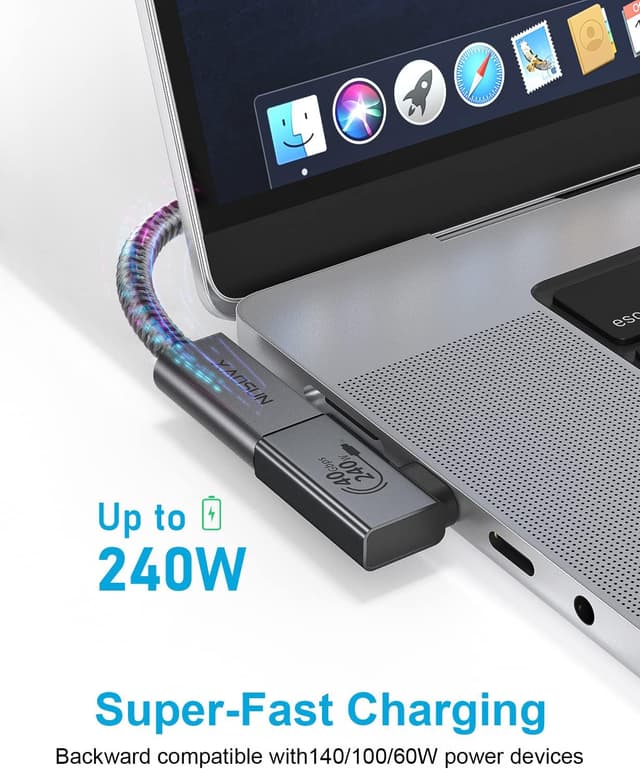 Detalle 2 de USB C Winkeladapter 90 Grad, 2 Stück