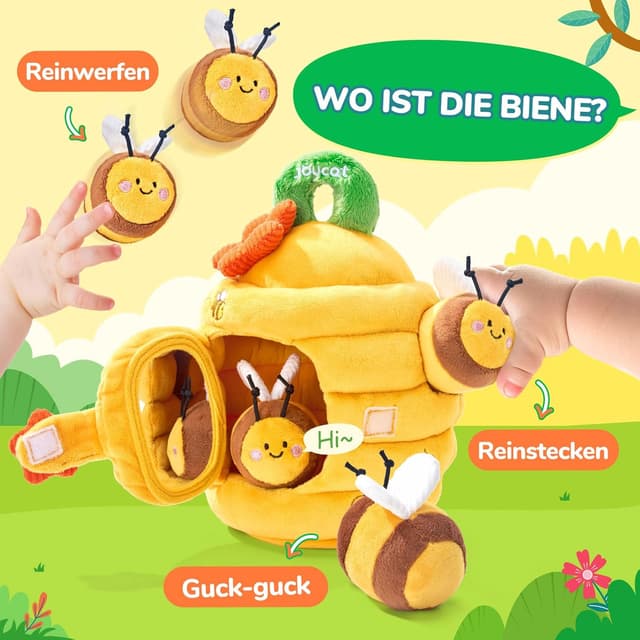 Thumbnail 1 de JoyCat Baby Spielzeug Bienenstock 6 Monate