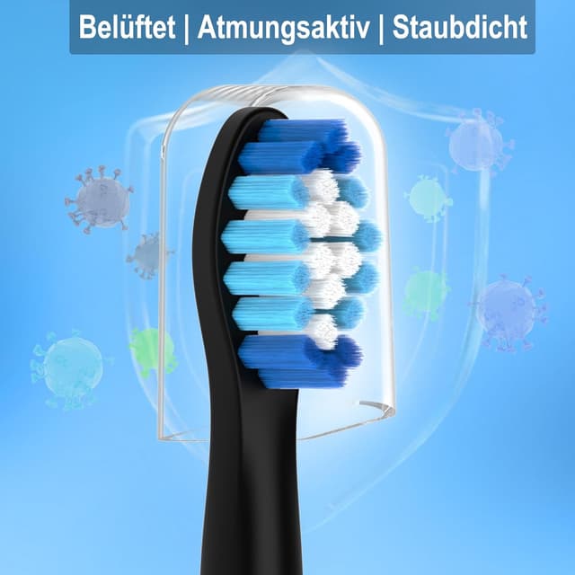 Detalle 1 de YMPBO Aufsteckbürsten für Oral-B Pulsonic, 10 Stück