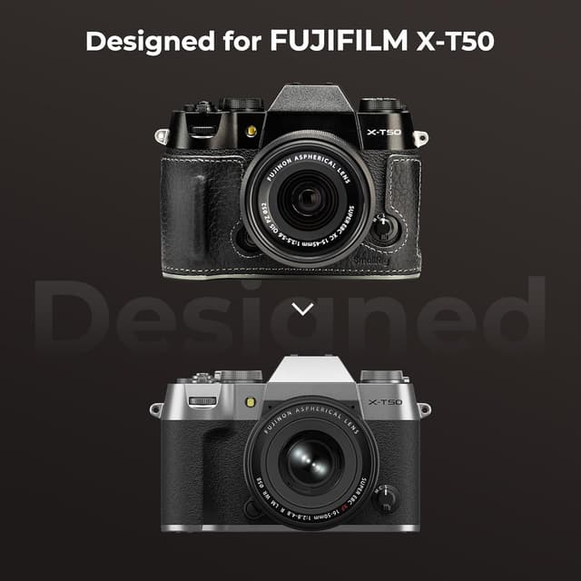 Thumbnail 5 de SMALLRIG X-T50 Half Leather Case Kit für FUJIFILM X-T50