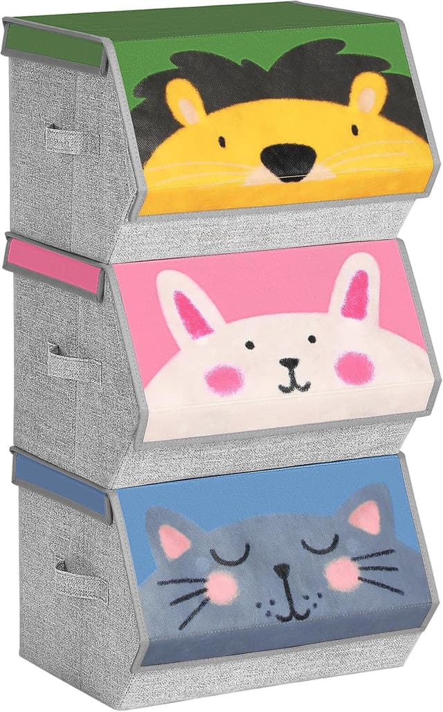 Detalle de SONGMICS Aufbewahrungsboxen 3er Set