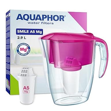 Imagen de AQUAPHOR Jarra Filtrante Smile 2.9L 💧 Compacta y Ligera en OfertitasTOP