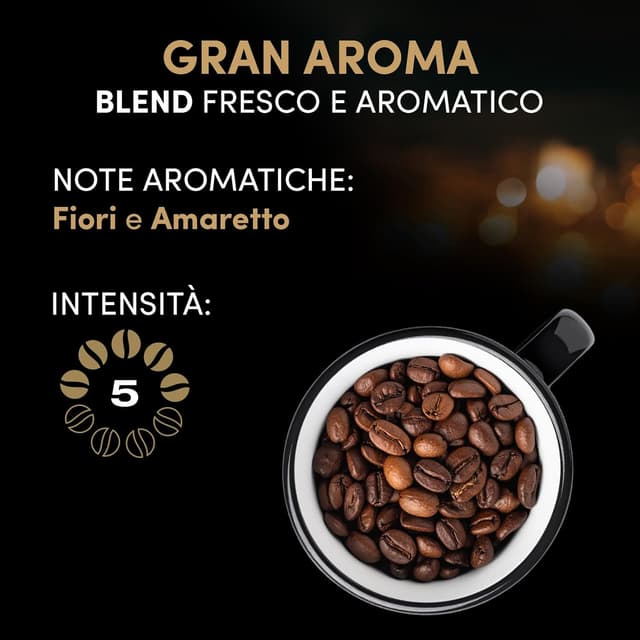 Detalle de Pellini N.3 Gran Aroma – Caffè in grani 100% Arabica per espresso, 1 kg