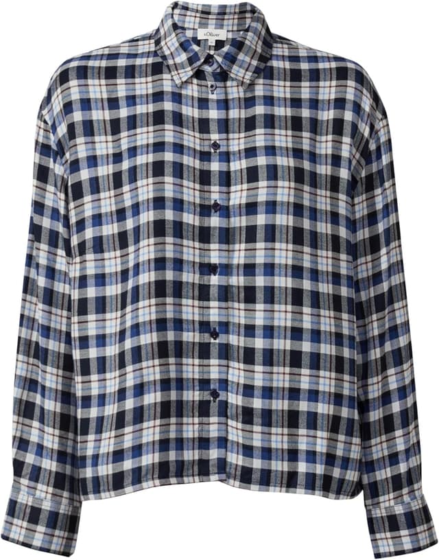 Thumbnail 3 de s.Oliver Feincord-Bluse Turn-Up Rückenraffung