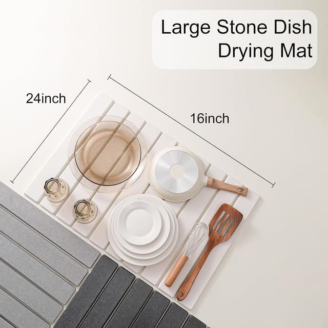 Thumbnail 3 de Trendygeminis Diatomaceous Drying Mat 61x40.6 cm