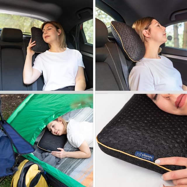 Detalle 2 de alkamto Travel Pillow Ergonomic Neck Support
