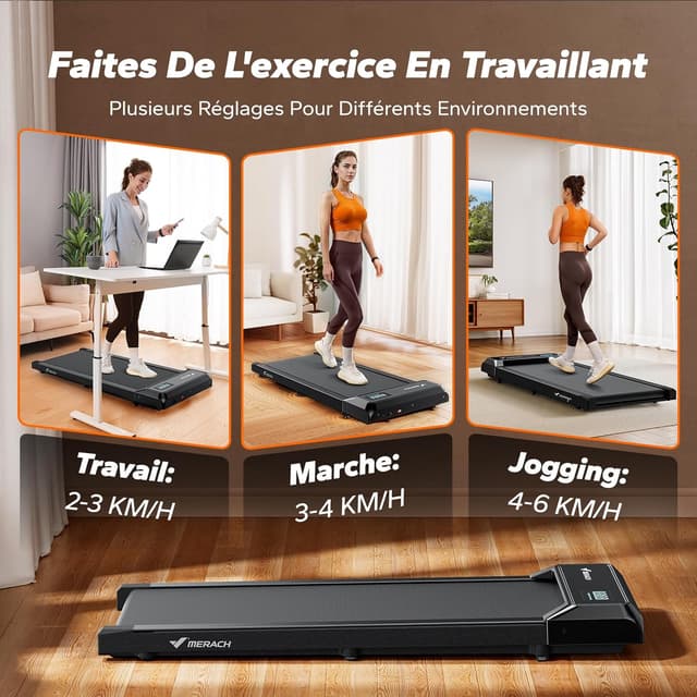 Thumbnail 4 de MERACH Tapis de Course 2,75 HP