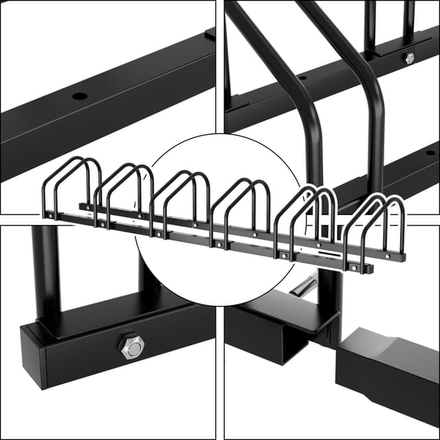 Thumbnail 2 de Joparri Cavalletto da bicicletta per 6 biciclette 35–55 mm