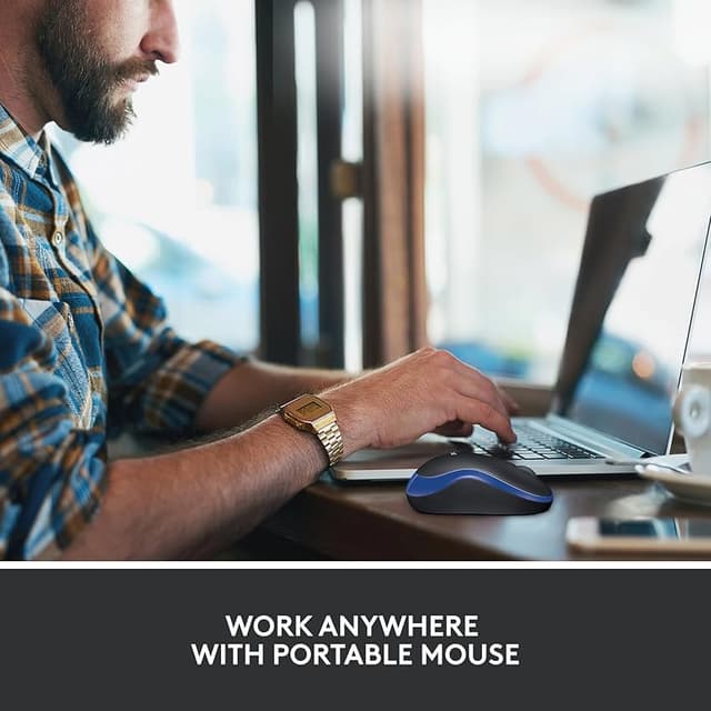 Thumbnail 1 de Logitech M185 ratón inalámbrico 1000 dpi