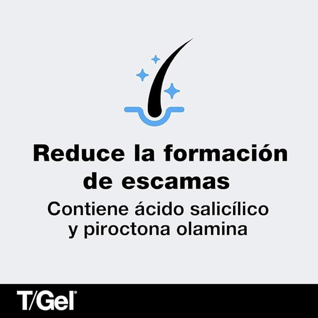 Detalle 2 de Neutrogena T/Gel Champú Anticaspa 💆♂️ Uso diario, 2x250ml