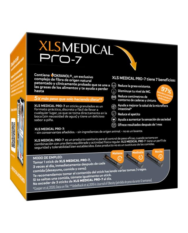 Thumbnail 1 de XLS Medical Pro 7: 90 Sticks Granulados 💊