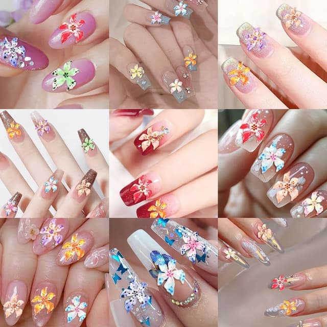 Thumbnail 5 de Vicloon Ciondoli Misti per Unghie 60 pezzi