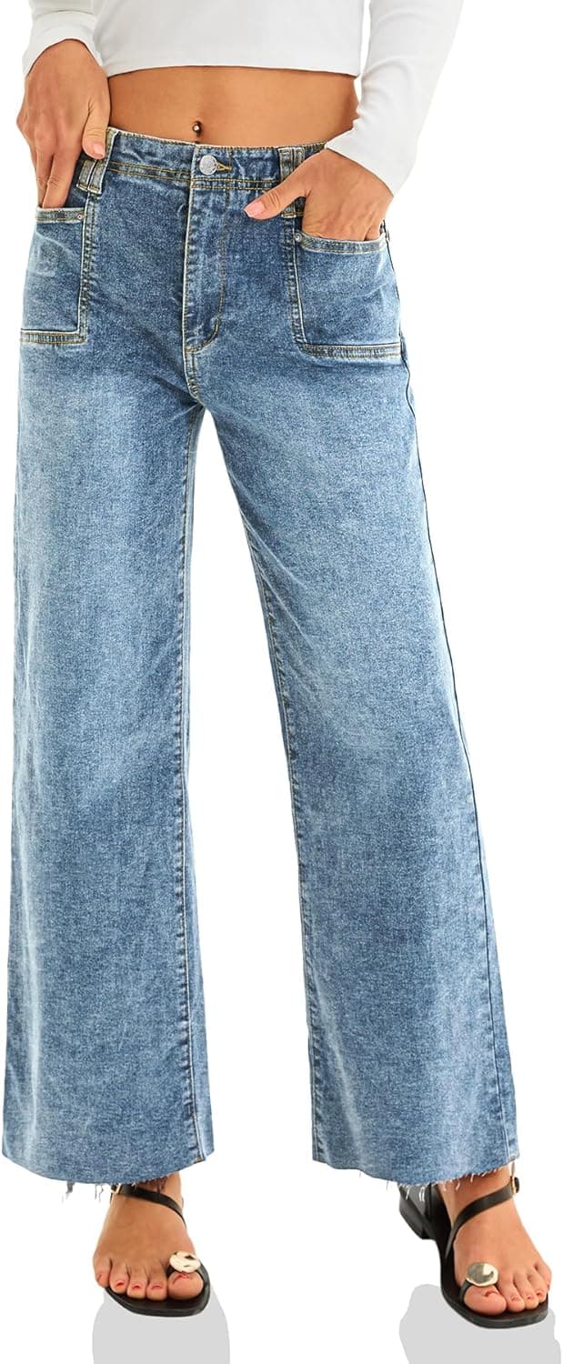 Detalle 2 de Cicy Bell High Waisted Cropped Jeans