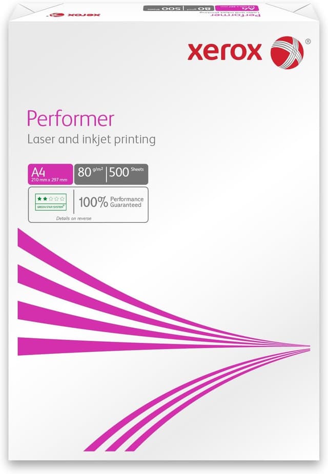 Detalle de Xerox Performer – Papier multifonction blanc 80 g/m² A4, carton de 5 x 500 feuilles