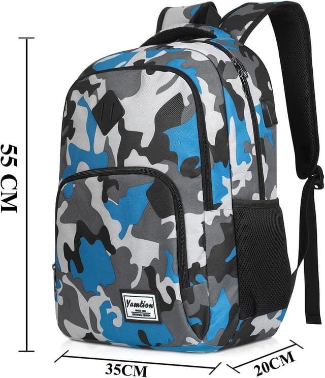 Thumbnail 5 de YAMTION Mochila 17.3" para escuela, trabajo y viajes