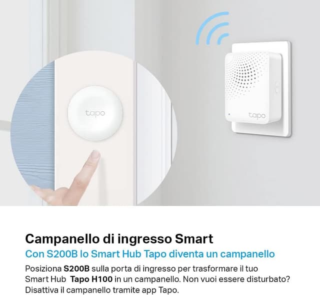 Detalle 2 de TP-Link Tapo S200B Smart Button per casa intelligente 🔘