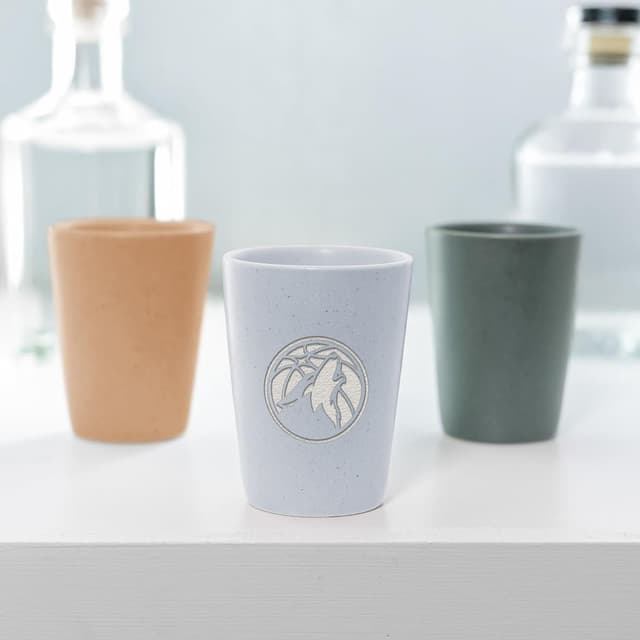 Detalle de Rico Industries NBA Unisex-Adult Modern 2oz Ceramic Shot Glass