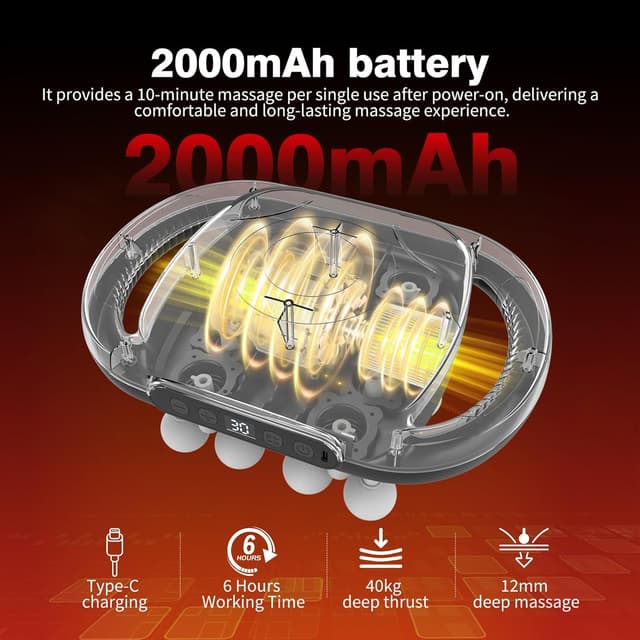 Thumbnail 2 de HuixinLine 16-Head Massage Gun