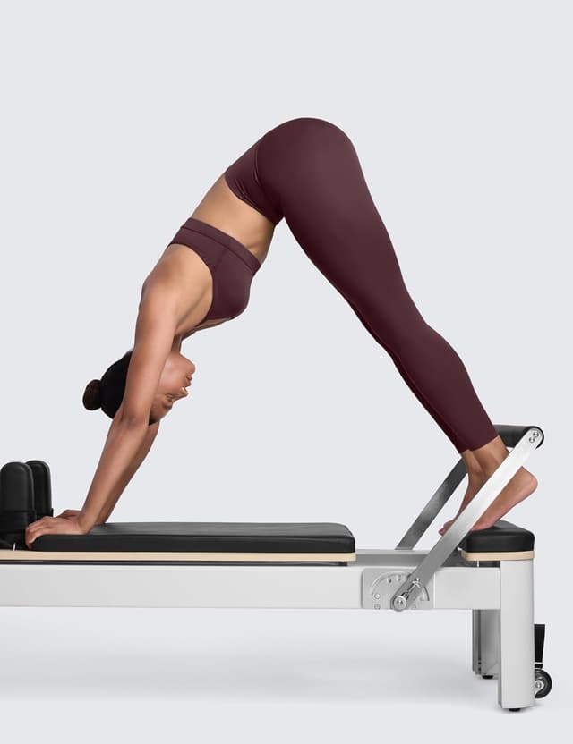 Detalle de CRZ YOGA Butterlift SecretSculpt Damen Scrunch Butt Leggings mit hoher Taille (64 cm Schrittlänge)