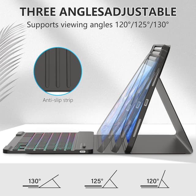 Thumbnail 2 de BQSS Keyboard Case for iPad A16 11th Gen