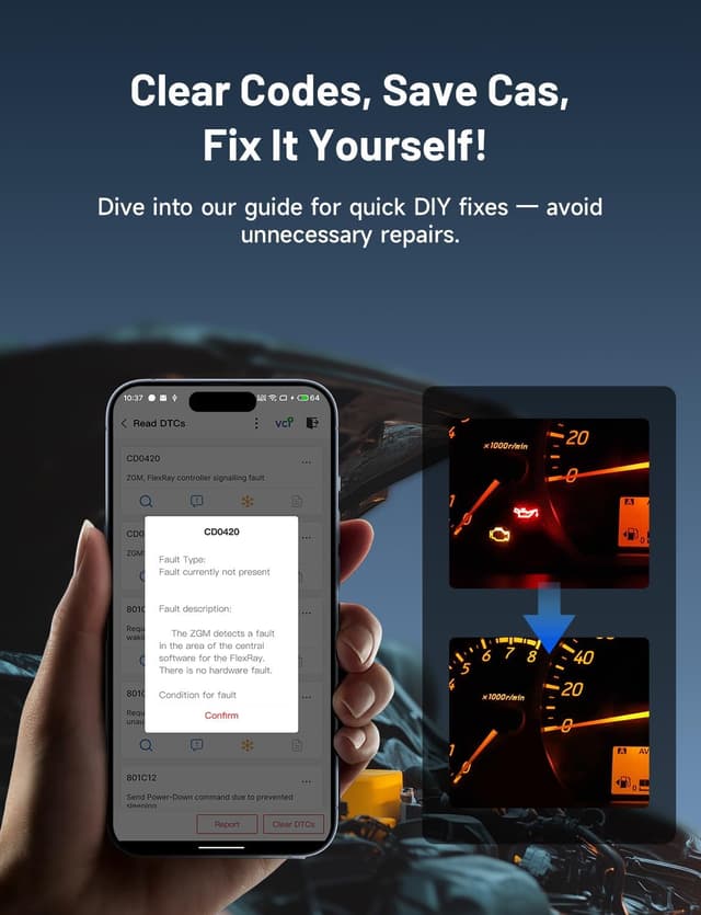 Detalle 2 de TOPDON Topscan OBD2 Scanner Bluetooth