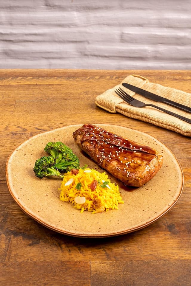 Detalle de Messino Honig Balsamico Crème Glaze (3er Pack) – weißer Balsamico mit griechischem Blütenhonig, zuckerfrei, vegan