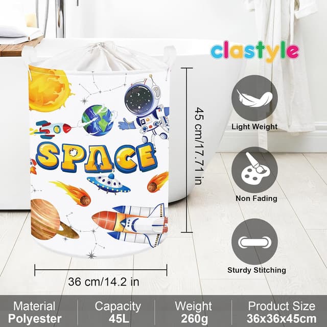 Thumbnail 5 de Weltraum Wäschekorb 36x45 cm