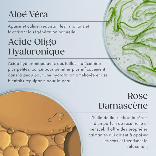 Detalle de Serum Acide Hyaluronique Visage 30 ml đź’§