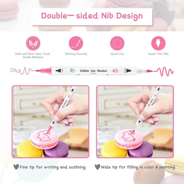 Thumbnail 4 de Treedoa Lebensmittelfarbstifte 12er Set 🎨