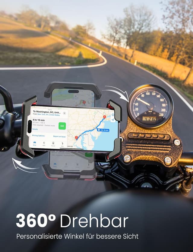 Thumbnail 6 de Pnitri Fahrrad Handyhalterung 1,5–3 cm