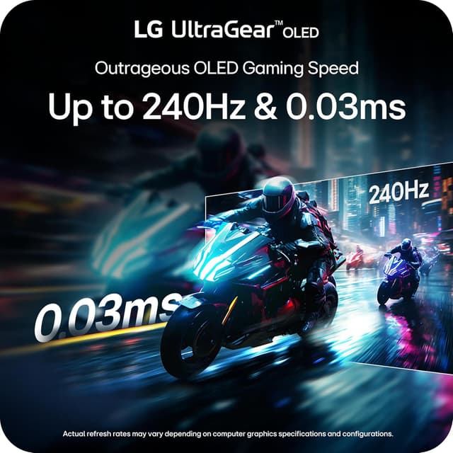 Detalle 2 de LG 34GX90SA-W OLED gaming monitor 34-inch