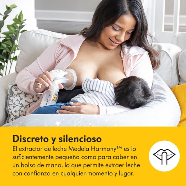 Detalle 2 de Medela Harmony extractor de leche 150 ml 🤱