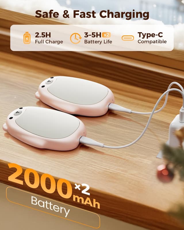 Detalle 2 de SWEETFULL Hand Warmers 2000mAh