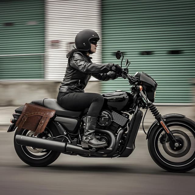 Detalle 2 de NICECNC Alforjas 25L de cuero PU para moto