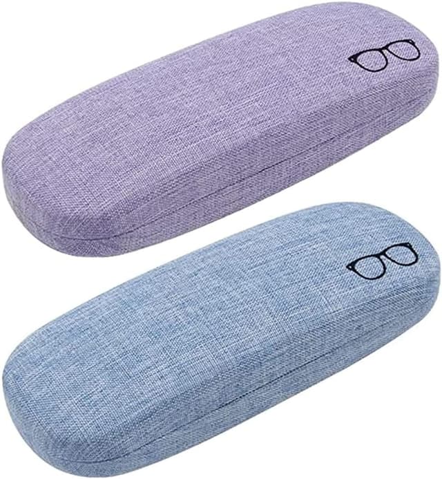 Detalle de Brillenetui Box Leder Hardcase 16 x 6,5 cm