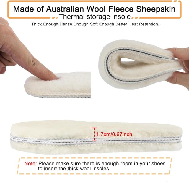 Thumbnail 2 de riemot Echte Lammfell Einlegesohlen Damen EU39