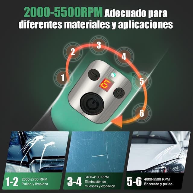 Thumbnail 6 de BATOCA S5 Mini Pulidora 3 en 1 12V