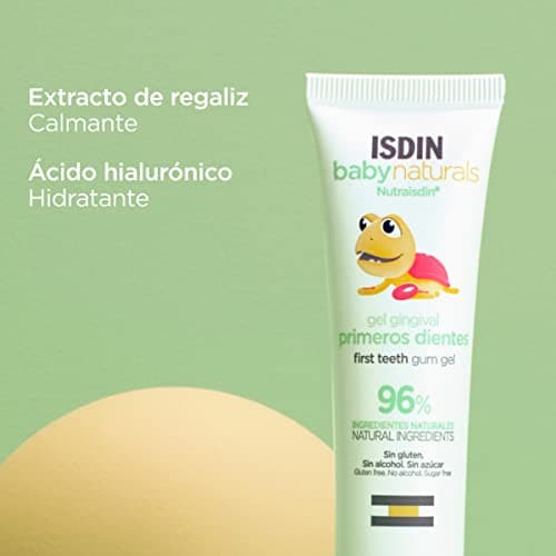 Thumbnail 6 de ISDIN Babynaturals Primeros Dientes gel gingival para proteger las encías del bebé (30 ml)