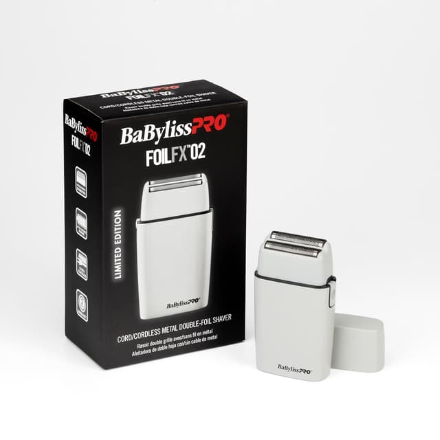 Detalle de BaBylissPRO METALFX Double Foil Shaver — Cordless Travel 1️⃣🪒