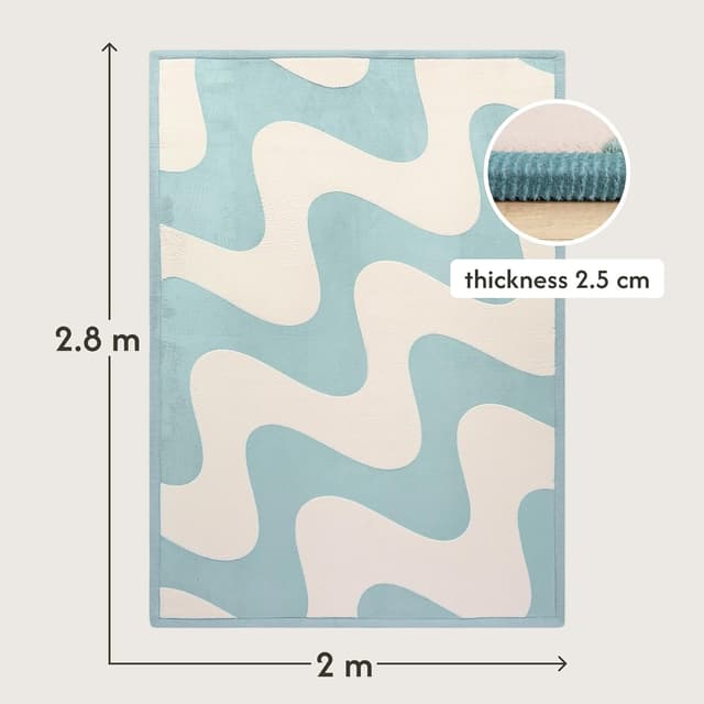 Detalle de Hakuna Cloud-soft play mat 2.5 cm