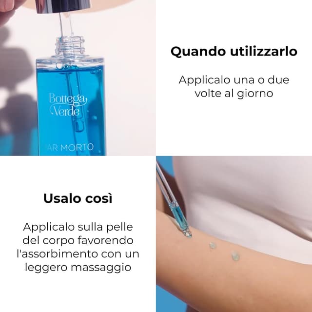 Thumbnail 6 de Bottega Verde Mar Morto – Siero Tonificante Corpo al Sali del Mar Morto, Centella e Alga Laminaria (100 ml)