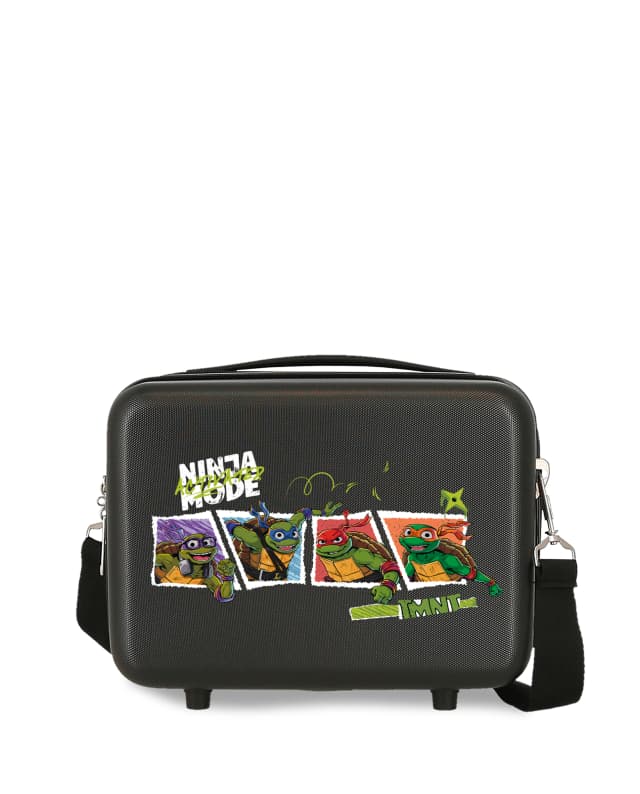 Detalle de Personajes Neceser ABS Tortugas Ninja 9 L