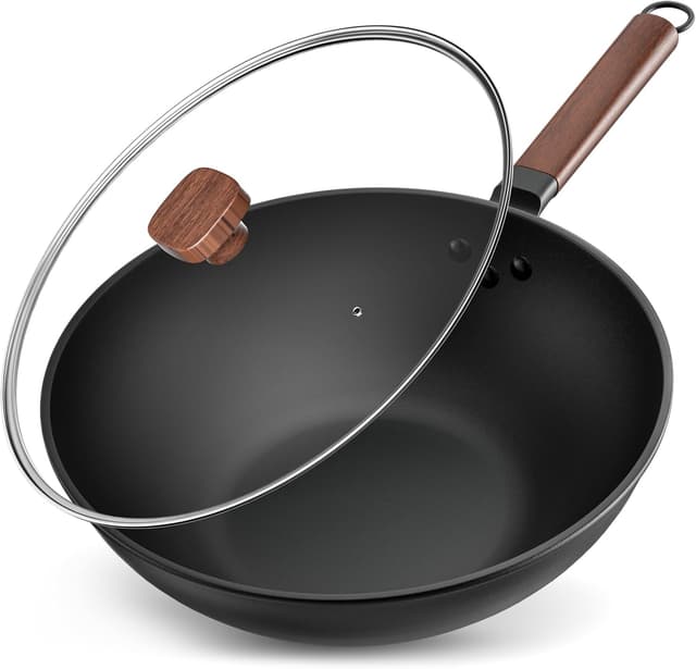 Imagen de Jobin 33cm Wok with Lid en OfertitasTOP