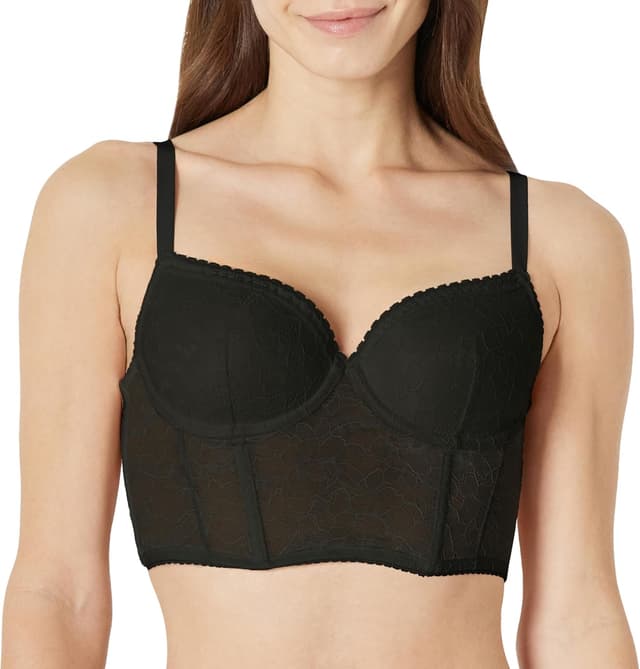 Imagen de Amazon Essentials Women's Stretch Lace Longline Bustier Corset en OfertitasTOP
