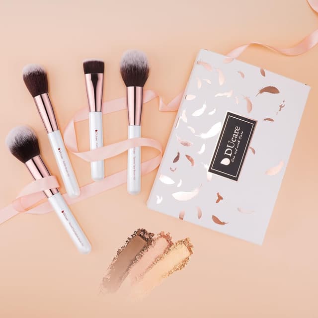 Thumbnail 6 de DUcare Pinselset Makeup 27 Stück – professionelles Set mit synthetischen Kabuki-, Foundation-, Concealer- und Lidschattenpinseln
