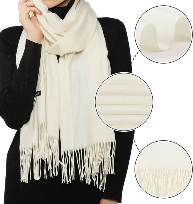 Thumbnail 4 de RIIQIICHY Pashmina Shawls for Women