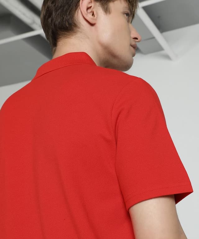 Detalle de Puma Herren Teamgoal 23 Casuals Poloshirt – Performance-Optik für Training und Alltag